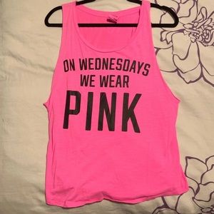 On Wednesdays We Wear Pink Tank